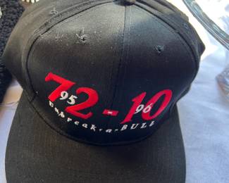 Commemorative Bulls 1995-96 snapback hats