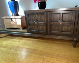 Vintage wooden credenza