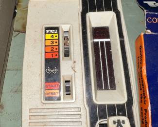 Vintage Mattel electronics auto race game