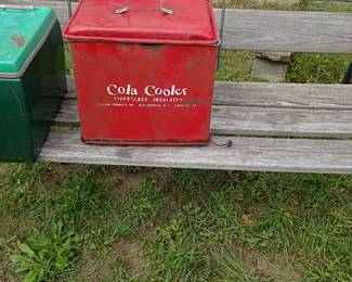 Vintage Cola Cooler