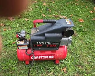 Craftsman Air Compressor 1 HP 3 Gal