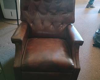 Brown Vintage Recliner