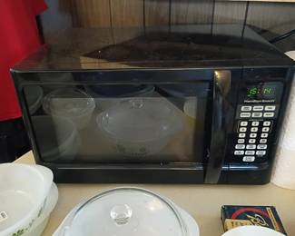 Black Hamilton Microwave