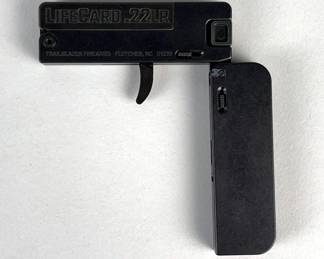 Trailblazer LifeCard .22 LR Pistol SN# 01239, Manual, In Box
