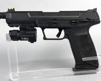 Ruger 57 5.7x28 Pistol SN# 643-24855, Fiber Optic Sight, AM Sports Flashlight