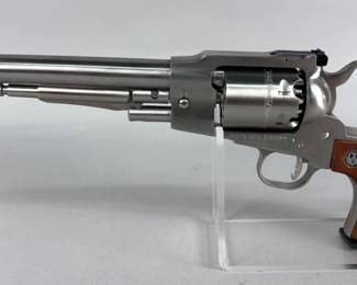 Ruger Old Army .44 Cal 6-Shot Black Powder Revolver SN# 145-64422, Stainless Steel, 7-1/2" Bbl, Walnut Grips, Manual, In Box