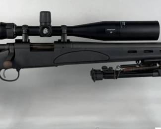 Remington 700 .223 Rem Bolt Action Rifle SN# G6949718, Nikon ProStaff 4.5-18x40 Scope, Bipod