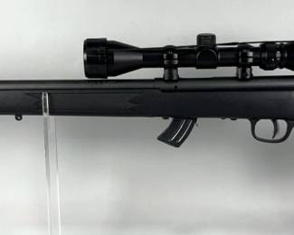 Savage Arms Canada/ Savage Arms Mark II .22 LR Bolt Action Rifle SN# 2288539, Bushnell 3-9x40 Scope, 2 Total Mags, Manual, In Soft Case