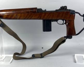Inland Div. US Carbine M1 .30 Cal Rifle SN# 5277461, Folding Stock, Canvas Sling, In US Military Carrying Case