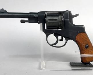Russia/ CAI 1895 7.62x38R 7-Shot Revolver SN# 189522095, Dated 1939, In Holster