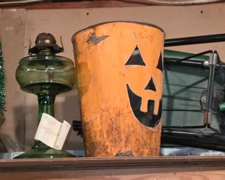 Oil lamp base