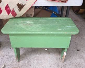 Distressed bench