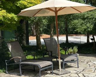 Tropitone chaise loungers