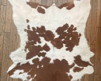 Tricolor Cowhide Rug