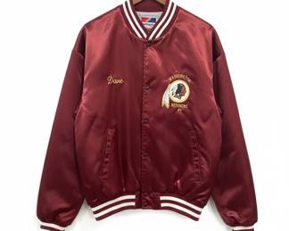 Vintage Washington Redskins Chalk Line Satin Jacket