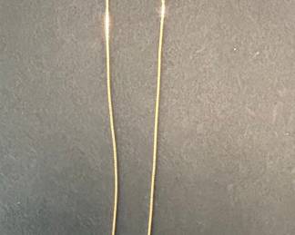 18k Yellow Gold Box Chain Necklace