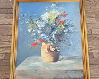 Floral Still Life Oil Painting
