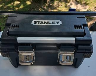 Stanley Essential 19 Inch Toolbox with Metal Latches and Removable Tray