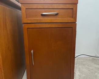 Mid-Century Modern Style Mobile Pedestal