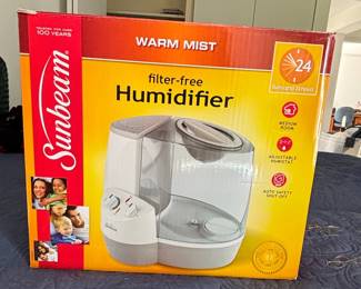 Sunbeam Filter-Free Warm Mist Humidifier