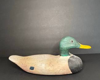 Bill Spriggs Signed Mallard Drake Decoy