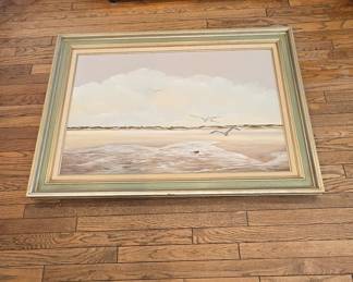 Mcfanland Coastal Seascape Oil Painting
