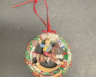 2003 White House Christmas Ornament - Ulysses S. Grant Rocking Horse