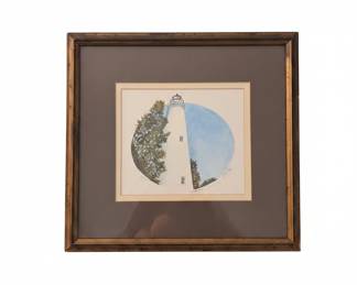 Jim Hays Ocracoke Lighthouse Limited Edition Print