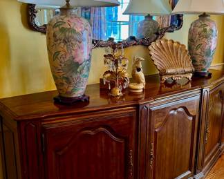 MCM 3 panel sideboard by Henredon