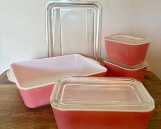 Pink PYREX Fridgies