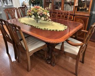 another angle of dining room table