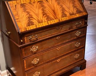 another view of the small secretary