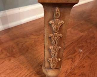 detail in buffet table