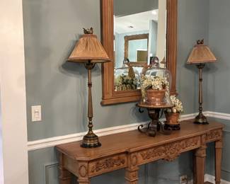 Buffet Table 72"long x 18"wide x 33.5" high $1,125.00