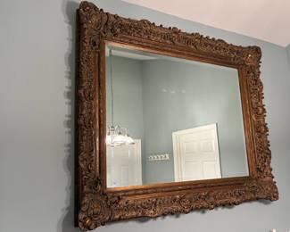 Gold mirror 63"w x 51" l $1,840.00