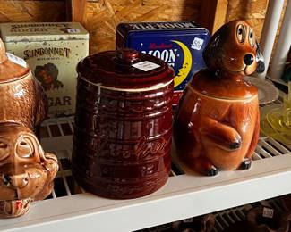 Vintage cookies jars