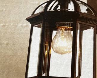 (2) brand new outdoor light fixtures