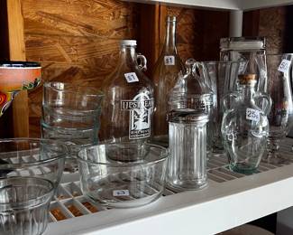 Miscellaneous clear glass