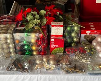 Brand new Christmas ornaments 