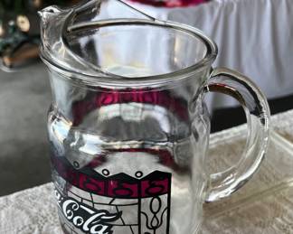 Coca Cola pitcher 