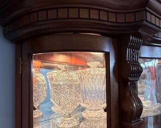 Chippendale Style Curio Cabinet