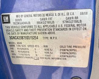 2009 Chevrolet HHR LT Sport Utility