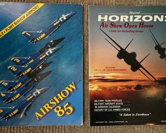 1985 & 1989 Airshow Programs: Blue Angels & Thunderbirds