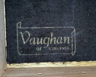 Vaughan of Virginia Oak Curio Display Cabinet
