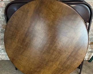 Meco Folding Card Table and Chair Set