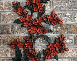 Syroco Floral Wall Plaques