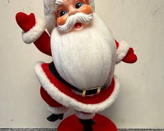 Vintage Animated Dancing Santa Claus Figure - Japan
