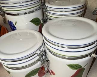 Certified International Fruit Canister Set