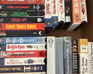 Assorted Vintage VHS Movie Collection (Lot of 60)