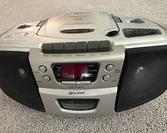 Lenoxx Sound CD-102 Portable Stereo Boombox